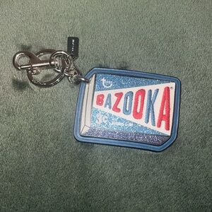 Coach BAZOOKA bag charm/keychain